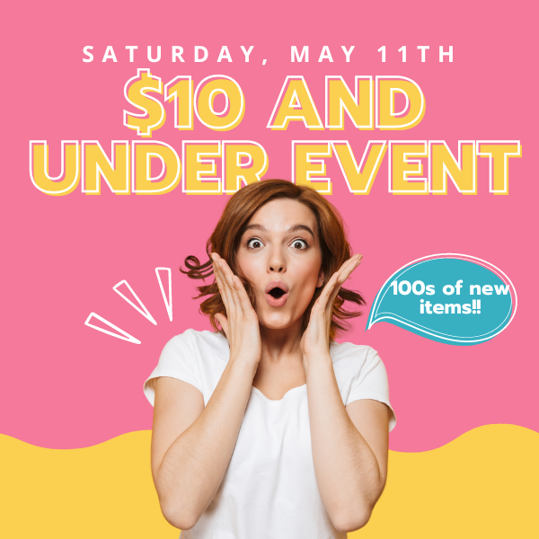 $10 and Under event